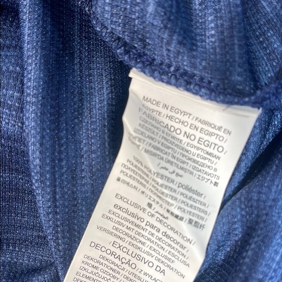 Majestic Blue Polo Shirt with Embroidered mariners Detail medium - Picture 7 of 7